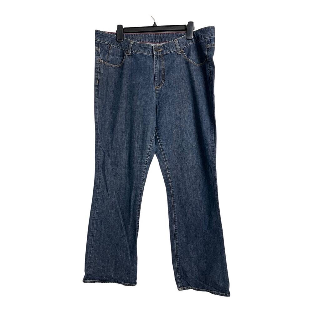 Talbots heritage Boot Jeans Womens 16W Bootcut Basic Casual Denim Pants Plus